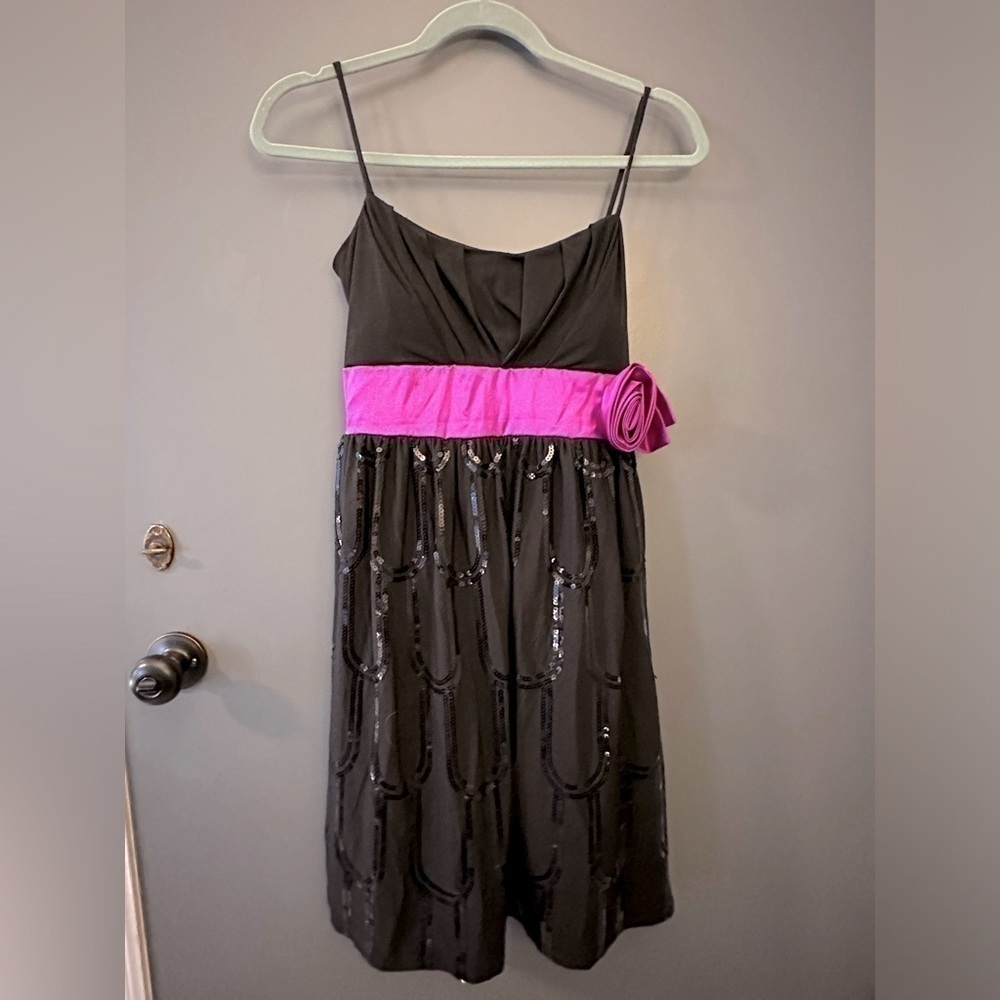 City Triangle Spaghetti Strap Party Dress - Size L